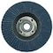 Weiler 4-1/2" Abrasive Flap Disc, Flat (TY27), 40Z, 5/8"-11 UNC 31408 - alternate 2